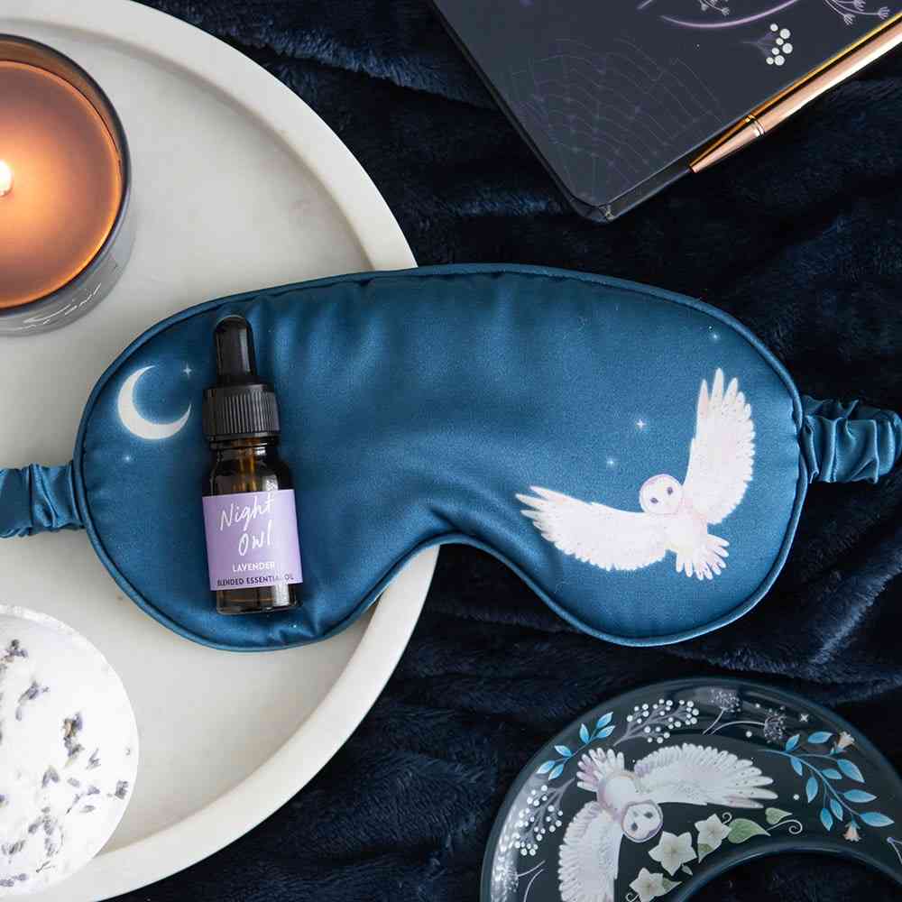 Something Different - Night Owl and Essential Oil Gift Set Schlafmaske - Mehrfarben